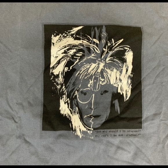 Uniqlo Andy Warhol Kosuke Kawamura Grey Tshirt - Picture 2 of 5